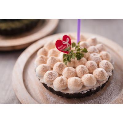 ふるさと納税 筑前町 ペットフード【贈り物】【お誕生日】鹿肉のタルトケーキ風(12cm)〜 white 〜