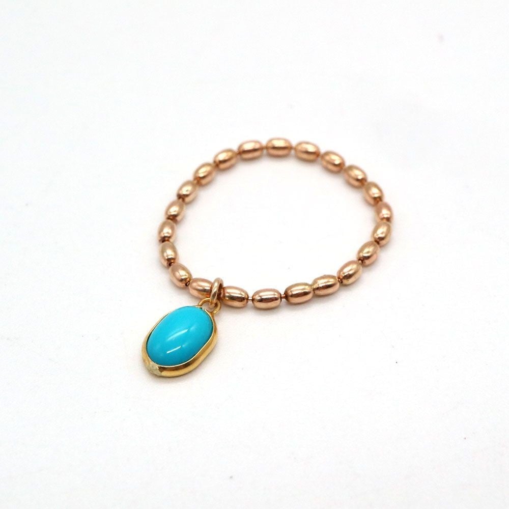 
                  CE-R-3 【CERCA】スリーピングビューティーターコイズチェーンリング 10K［ リング  フォーマル アクセサリー 人気 おすすめ ギフト プレゼント 通販 送料無料 ふるさと納税 ］
                