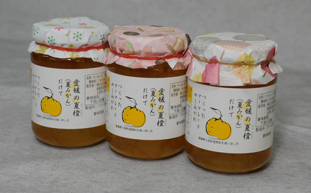 愛媛の夏橙（なつみかん）だけでつくった マーマレード 3個セット