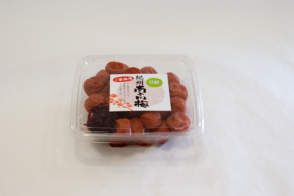 紀州南高梅 昔ながらのしそ漬 家庭用B級 約650g A-064a