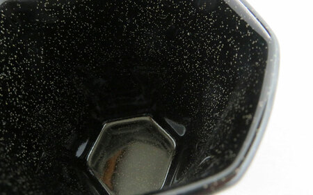 【美濃焼】 つばめ工房 黒土 フリーカップ 天の川ネイビー 瑞浪市 / 大恵 陶磁器 食器 ギフト [AZBG008]