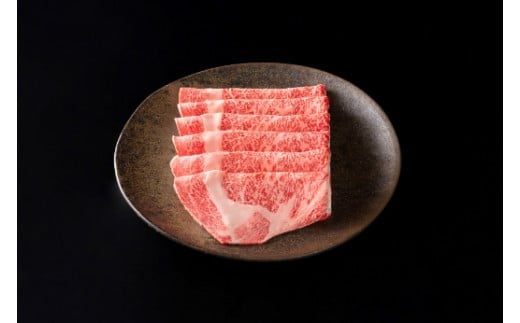 4回：近江牛[選] しゃぶしゃぶ用(リブロース)500g/冷凍