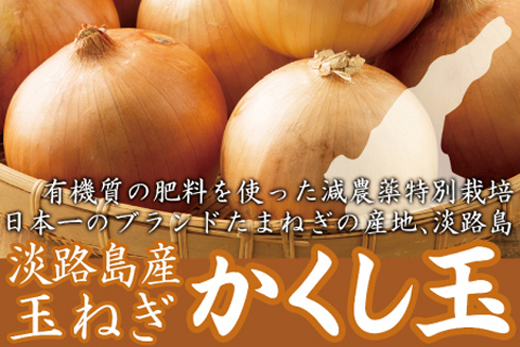 今井ファームの淡路島たまねぎ「かくし玉」 2kg　　[玉ねぎ