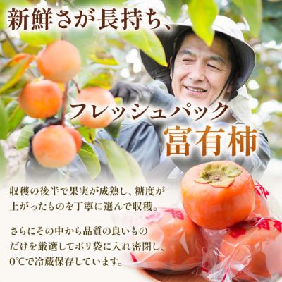 ふるさと納税 本巣市 加藤果樹園のフレッシュパック富有柿2Lサイズ12個入り 低温熟成 |  | 01