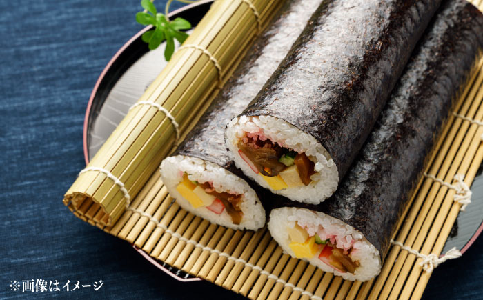 【全2回定期便】初摘み新海苔 焼海苔5袋セット 全形5枚×5袋 福岡有明のり ＜木村食品＞ 那珂川市 [GFW030]