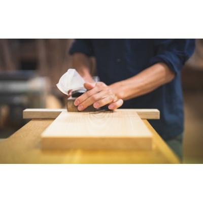 ふるさと納税 湯浅町 手作りパン・ピザ・お菓子作りにおススメ!家具職人が造る紀州ヒノキ(一枚板)の木製ボード |  | 03