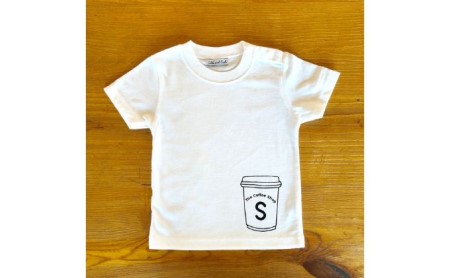 2人兄弟姉妹でおそろい/コーヒーカップ S×L プリント/ Tシャツ2枚組ギフトセット【出産祝い・誕生日・ギフト・プレゼント】 90cm×110cm