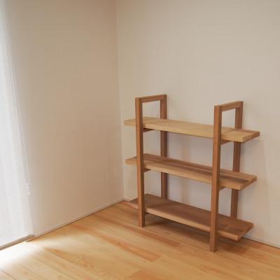 ふるさと納税 高浜町 京若狭杉を使ったDIYキット、ナチュラルシェルフ 1点(サイズ:約98×98cm) |  | 01