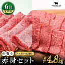 【ふるさと納税】【全6回定期便】佐賀牛 赤身セット 800g 【田中畜産牛肉店】 [HBH022]