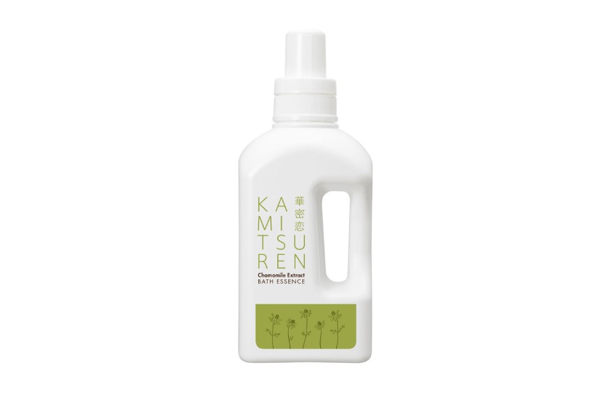 華密恋 薬用入浴剤1500mL 特大 [カミツレ研究所 長野県 池田町 48110806] カミツレン カミツレ 入浴剤 ボトル