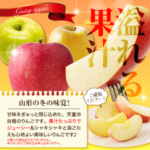 サンふじ & 王林 セット 6kg りんご フルーツ 果物 山形 08-01-061
