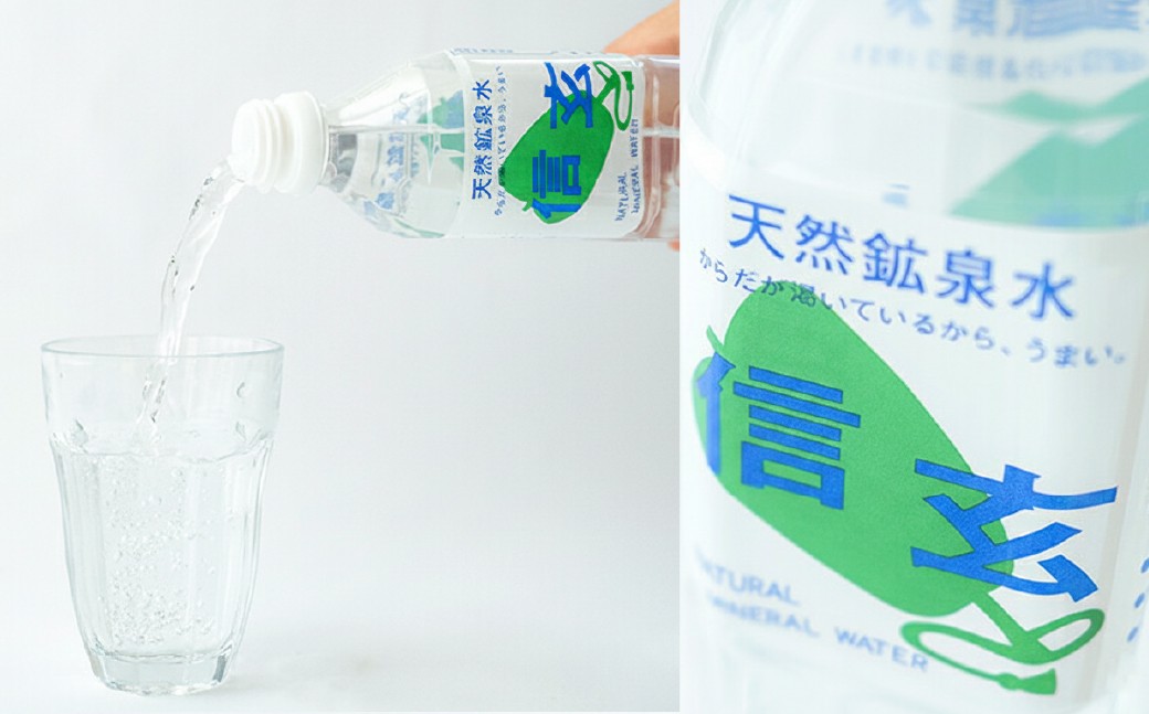 
天然鉱泉水「信玄」ナチュラルミネラルウォーター 500ml×24本 [№5530-0143]
