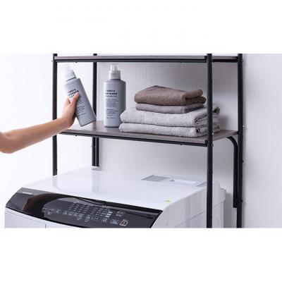 ふるさと納税 大河原町 ランドリーラック スタイルランドリーラック ハンガーバー付き ブラック[53752081] |  | 03