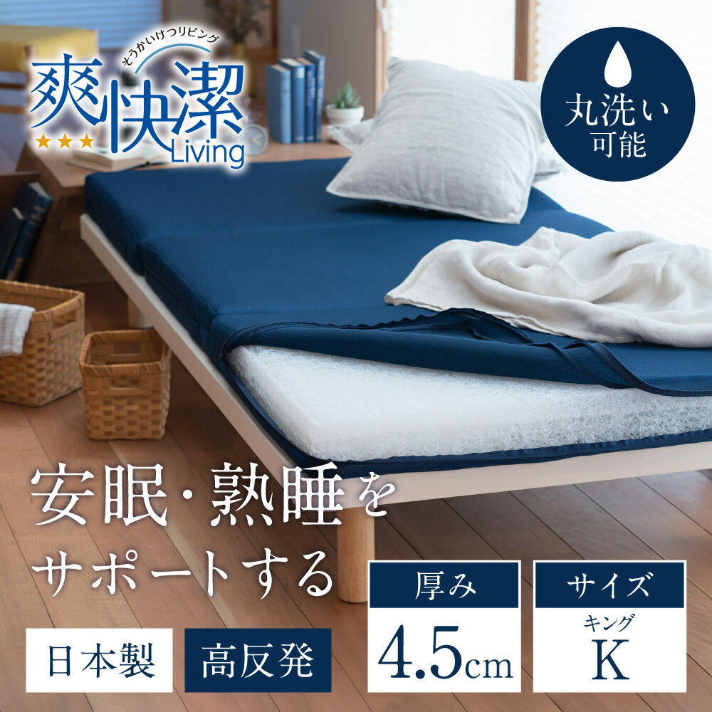 【ふるさと納税】 高反発寝具ブレスエアー&reg;製敷パッド「ライト」キングサイズ 近江化成工業株式会社 滋賀県 東近江 近江 BB06