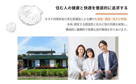 ほたて練り漆喰ムース　白10kg