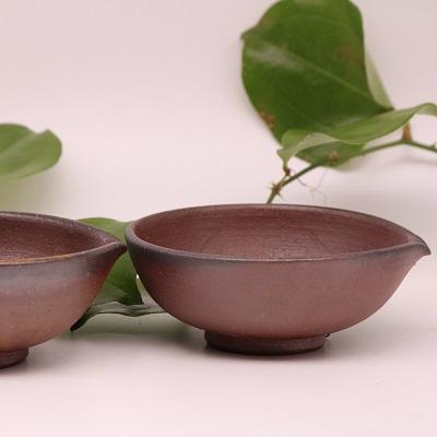 ふるさと納税 備前市 備前焼小鉢2個セット(登り窯)
