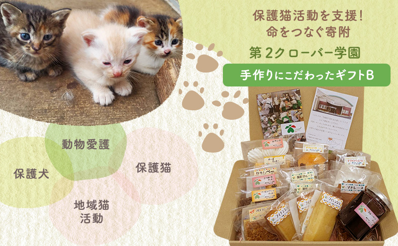 洋菓子 【第2クローバー学園】手作りにこだわったギフトB お菓子 焼き菓子 セット マドレーヌ クッキー マフィン ムラング フィナンシェ フロランタン ジャム 市原市 千葉県