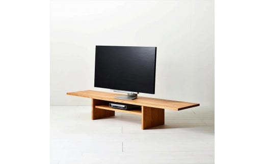 シンプルでおしゃれなテレビボード　konojiＴＶボード150／チェリー　テレビ台　無垢材　天然木　ロータイプ　完成品　ローボード　ローテーブル　センターテーブル　パソコンデスク　本棚