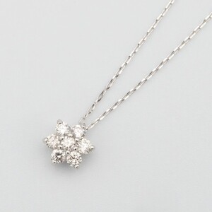 PT900/PT850 0.2ct ダイヤモンド ペンダントネックレス　FHH-019841