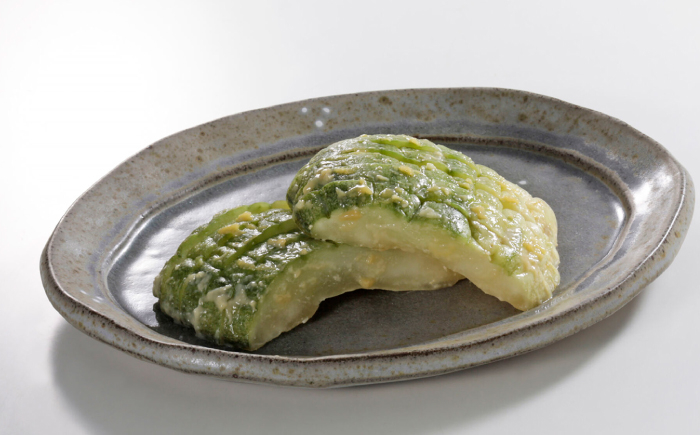 カリッと美味しい、青縞瓜の旨味をぎゅっと閉じ込めた一品。 漬物 つけもの 漬け物