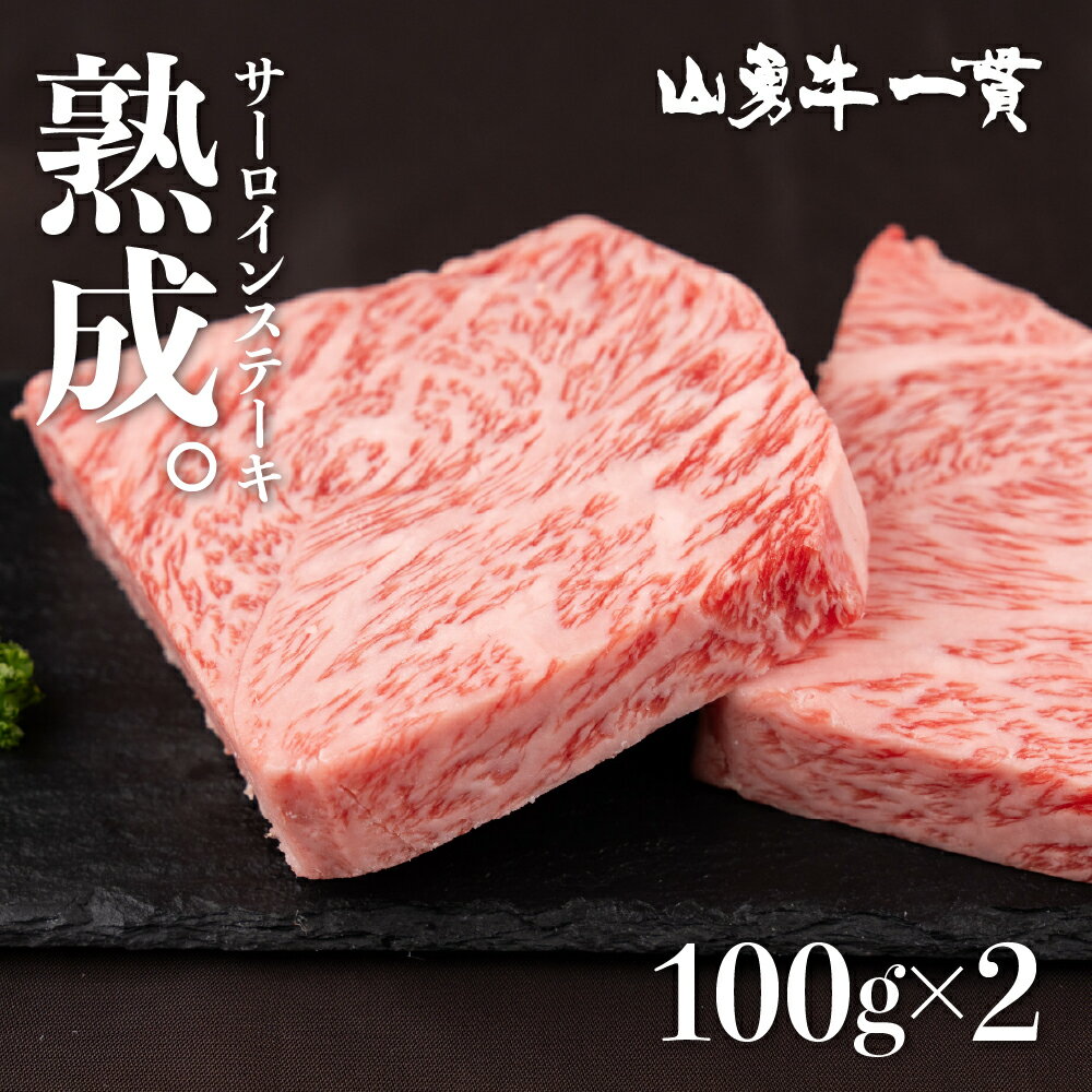 【ふるさと納税】飛騨牛 サーロインステーキ 100g×2枚 200g 100g×3枚 300g 飛騨の牧場で育った熟成『山勇牛』牛肉 和牛 サーロイン ブランド牛 和牛 A4 A5 ランクのみ 飛騨市［Q624］
