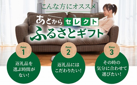 あとからセレクト【ふるさとギフト】10万円