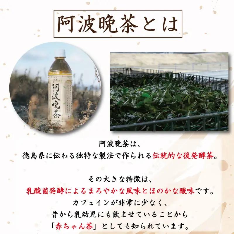 阿波晩茶 ペットボトル 6本 阿波晩茶