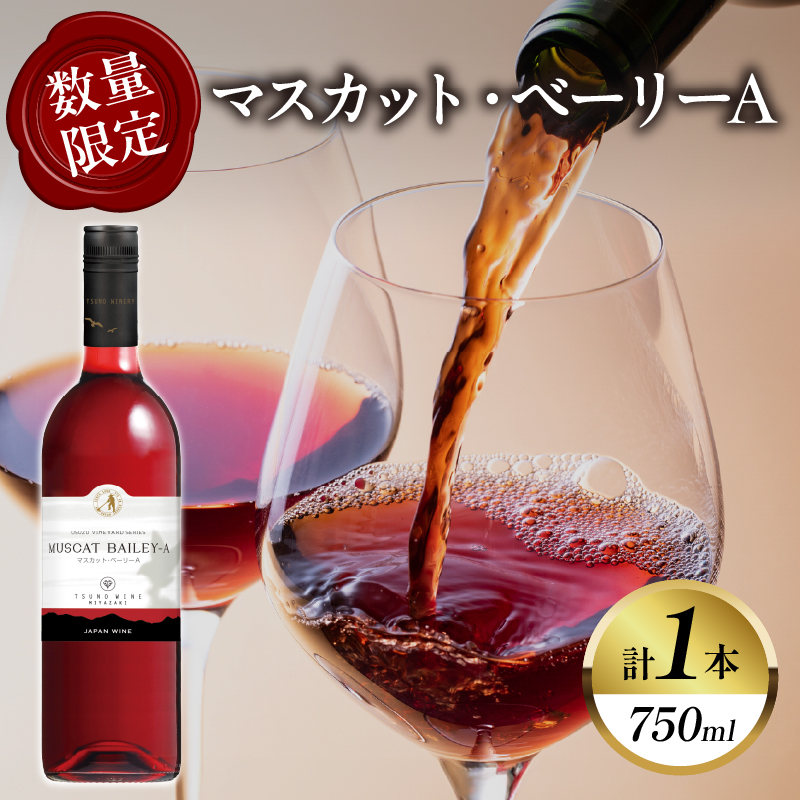 【数量限定】マスカット・ベーリーA (計1本) _T014-0245【酒 飲料 アルコール 国産 人気 ギフト 飲料 食品 お酒 お土産 限定品 贈り物 送料無料 プレゼント】