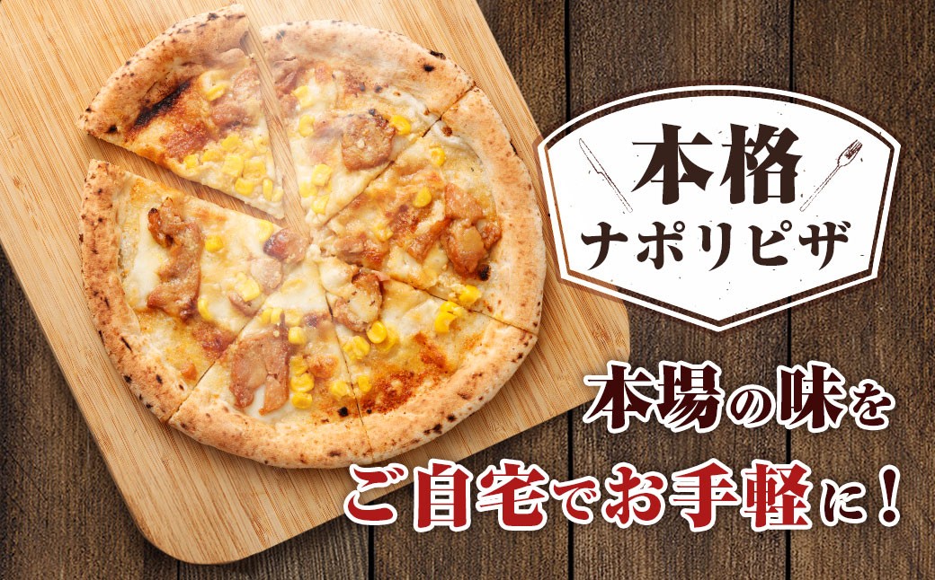 もちもち 冷凍ピザ 燻製チーズの照り焼きチキン 約23cm 3枚 ピザ 冷凍 照り焼きチキン ナポリピザ チーズ AS-2256