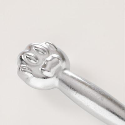 ふるさと納税 京丹後市 にゃんべる(猫の手のダンベル)メッキ1kg×2本　美容・ダイエット・トレーニングにも猫好きにも |  | 02