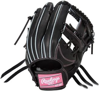 ローリングス (Rawlings) 硬式 内野手用 グローブ コンパクト 日本製：右投げ用 ブラック