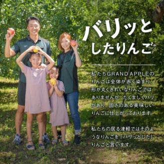王林　特A　ご家庭用　約3kg【配送不可地域：離島・沖縄県】