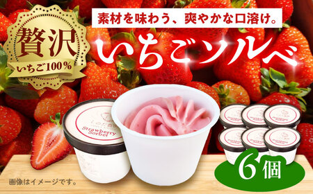 いちごソルベ アイス ジェラート 苺 イチゴ ストロベリー / しのだ農園[AECE007]