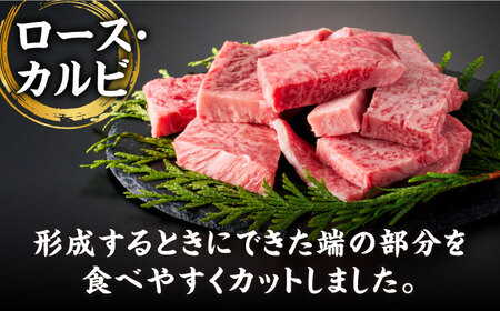 【いろいろな部位を楽しめて、食べごたえ抜群！】佐賀牛 はしっこちゃん ＜ロース カルビ＞ 計1.5kg（500g×3パック）【がばいフーズ】[HCS075]