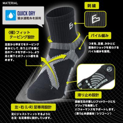 ふるさと納税 葛城市 FITGEAR 極フィット&快フィット ソックスタイプ 2足組 25‐27cm メンズ 靴下 |  | 02