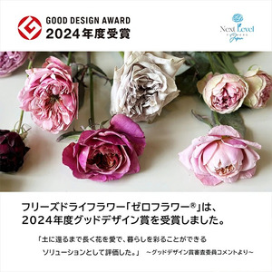SL0225　【12回定期便】水のいらない花　ゼロフラワー定期便「花いちりん」