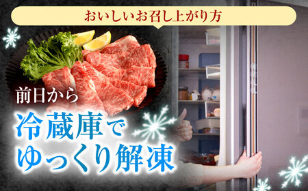 【6回定期便】長崎和牛 ローススライス 600g / 牛肉 ぎゅうにく 肉 和牛 国産牛 すき焼き しゃぶしゃぶ&nbsp;/ 諫早市 / 西日本フード株式会社[AHAV041]