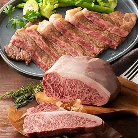 くまもと黒毛和牛「藤彩牛」サーロインステーキと2種の食べ比べ(美里町)_肉 ステーキ 牛肉 ビーフステーキ  肉 焼肉 牛肉 やきにく ヤキニク バーベキュー  肉 黒毛和牛 牛肉 _【配送不可地域：