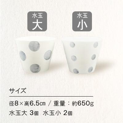 ふるさと納税 川棚町 【グレー】水玉 そば猪口 5客セット 【長崎慈光園】 |  | 01
