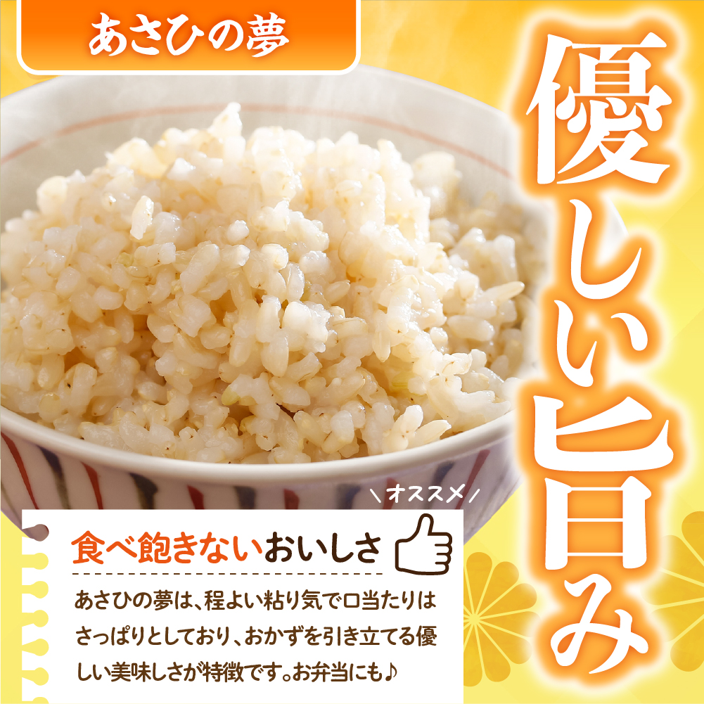 2026年3月発送【令和7年度産】群馬県千代田町産 あさひの夢 10kg(5kg×2袋) (玄米) 群馬県 千代田町