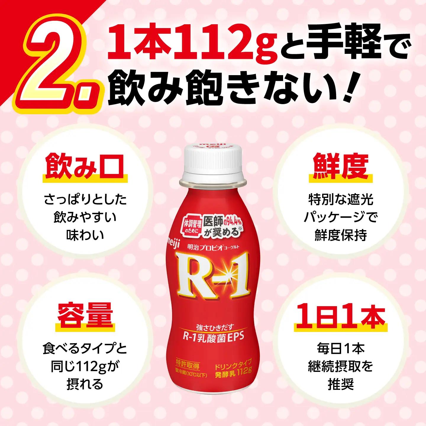 【6回定期便】 明治 プロビオ ヨーグルト R-1 ドリンクタイプ 24本/ R1 R-1 アールワン 飲むヨーグルト ヨーグルト 乳酸菌 飲料 / 稲沢市 / 株式会社昭和 [BMAW005]