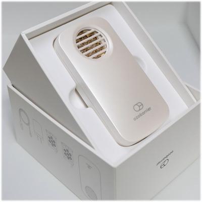 ふるさと納税 小坂町 低濃度オゾン発生器「オゾバリア/ozobarrier」モバイルセット　バッテリー付(パールホワイト) |  | 02