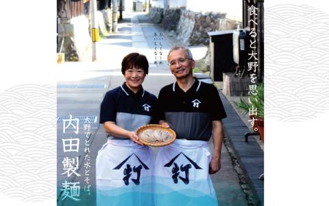 【先行予約】 【年越しそば】越前大野産 石臼挽き 生そば 10食 つゆ付 冷凍保存可 【12月28日・29日お届け】[A-018001]