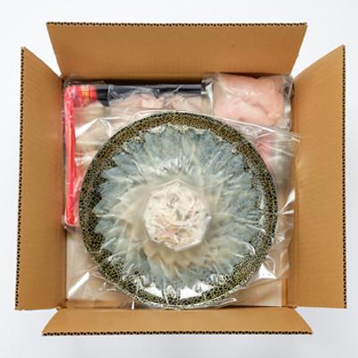 ふるさと納税 長門市 【2026年1月中旬より順次発送】とらふぐ白子付き天然ふぐ鍋・とらふぐ刺身セット4-5人前 |  | 03