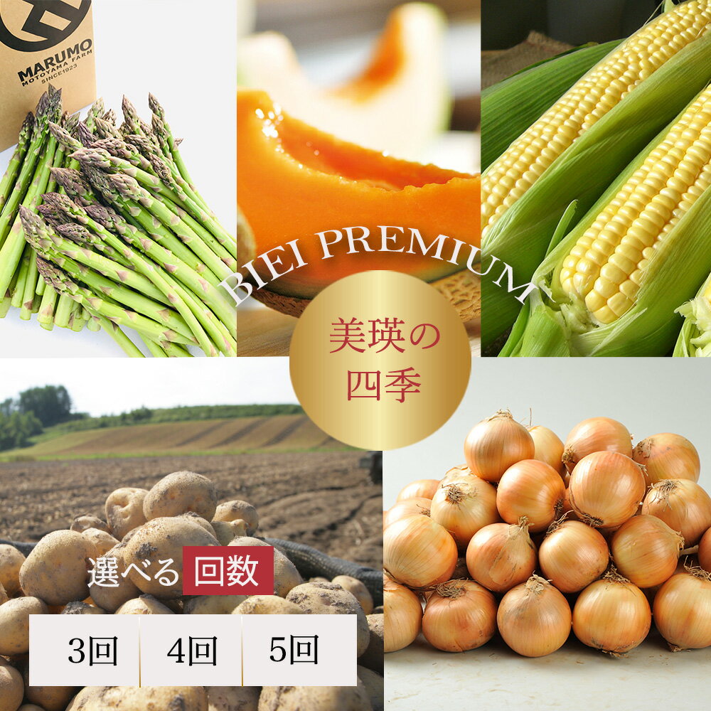 【ふるさと納税】【令和8年産予約受付！】～美瑛の四季～ 野菜 定期便 セット 詰め合わせ | アスパラ とうもろこし 食べ比べ 送料無料 セット 玉ねぎ 人気 おすすめ ランキング いも 芋 イモ じゃがいも ジャガイモ 野菜