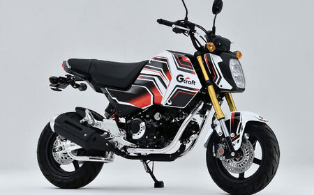 GROM（JC92）ダウンチューブキット / カスタム バイクカスタム カスタムパーツ GROM ダウンチューブ ドレスアップ 純正エンジン対応 亀山市/有限会社ギルドデザイン [AMAA043]