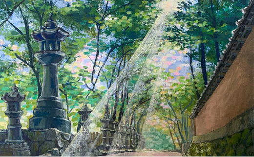 【風のアトリエ】あなたの好きな三原を絵画に「オーダーメイド風景画」F4サイズ 絵画 インテリア 広島県 三原市 200003