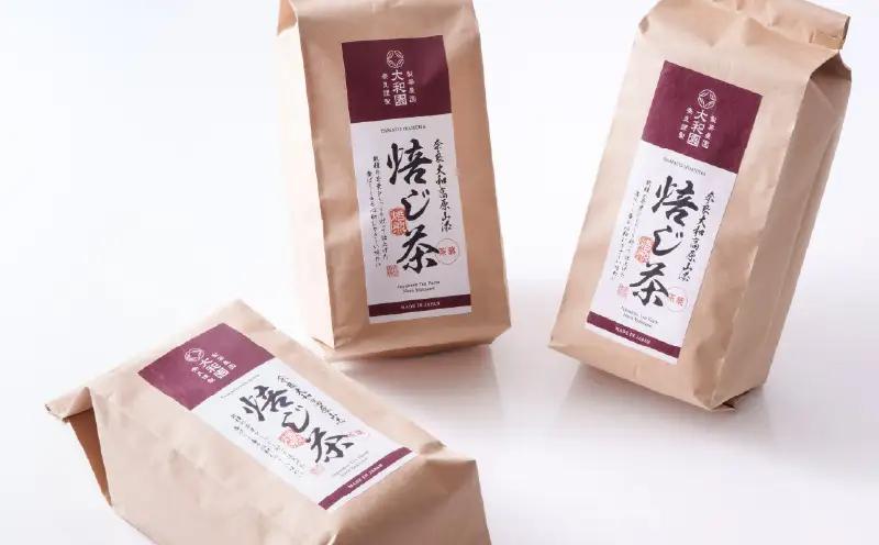 【奈良県共通返礼品】ほうじ茶 500ｇ 3個入り