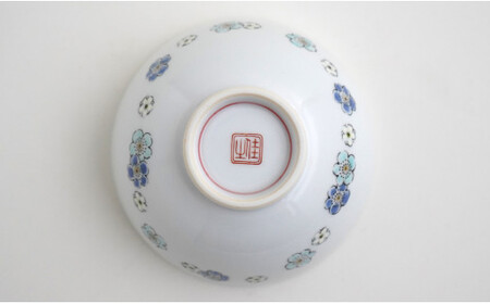 肥前赤絵窯元 鷹巣 梅文様ご飯茶碗2個セット 肥前赤絵窯元鷹巣 食器 うつわ 器 お茶碗 飯碗 ペア 陶磁器 有田焼 bm004