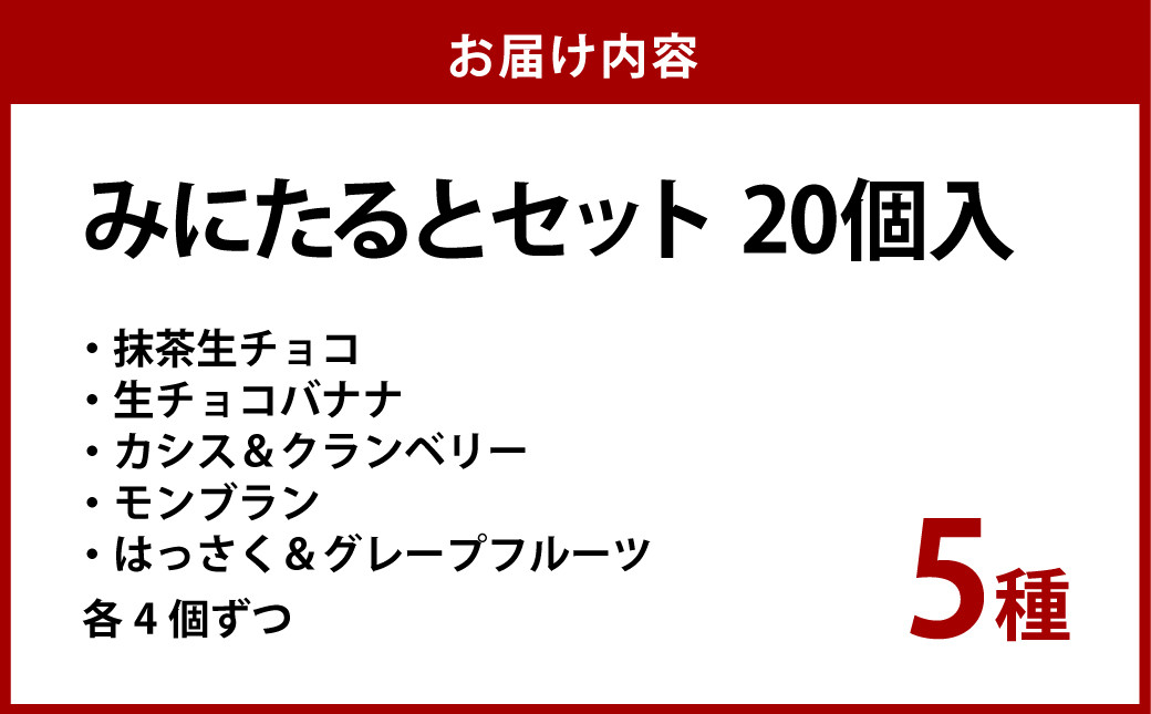 みにたると20個セット